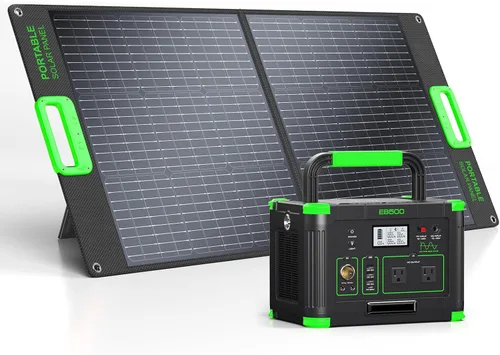Miniatura 10 de Estación de energía portátil de 500 W (pico de 1000 W), 2 salidas de CA de 120 V y PD USB-C de 60 W, banco de energía portátil de 10 salidas
