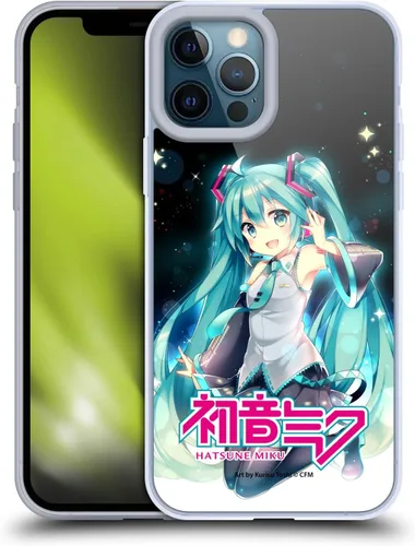 Miniatura 112 de Head Case Designs Licencia Oficial Hatsune Miku Gráficos Lindos Carcasa de Gel [Protección de Grado Militar] Compatible con Apple iPhone 7