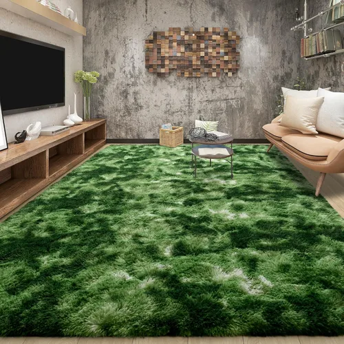 Miniatura 32 de Tepook Alfombras súper suaves y esponjosas para sala de estar, alfombras de área de 8 x 10 pies para dormitorio, alfombra moderna peluda, alfombras