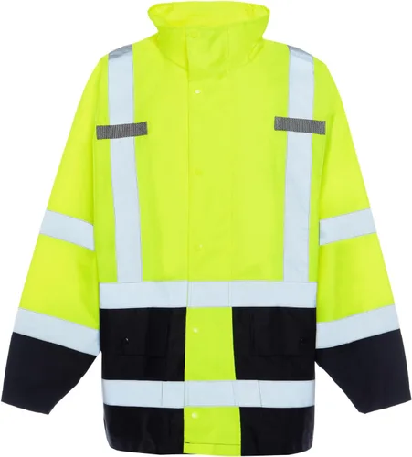 UTILITY PRO UHV822 - L Chaqueta de lluvia económica, grande, amarillo/negro