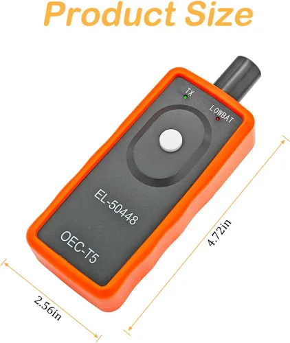Miniatura 2 de Bittwee EL-50448 TPMS Herramienta de reaprendizaje, entrenamiento de programación de sistemas automáticos, OEC-T5 para la mayoría de los vehículos