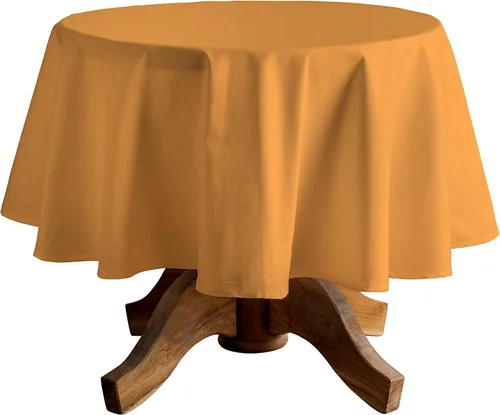 Miniatura 19 de CALICOT Mantel rectangular 100% algodón, 90 x 60 pulgadas, lavable y reutilizable, decorativo para comedor, cocina, granja, hogar, fiesta, banquetes