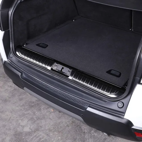 Miniatura 4 de YIWANG 304 - Protector de parachoques trasero de acero inoxidable para Land Rover Range Rover Sport 2014-2020, Negro