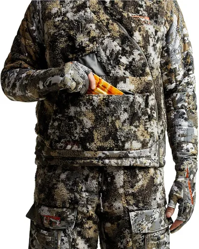 Miniatura 6 de Sitka Optifade Elevated II - Chaleco de caza con aislamiento silencioso para hombre