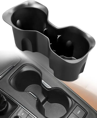 Soporte para portavasos de automóvil apto para Cadillac XT4 2019 2020 2021 2022 2023, soporte de taza de consola central extraíble de elastómero