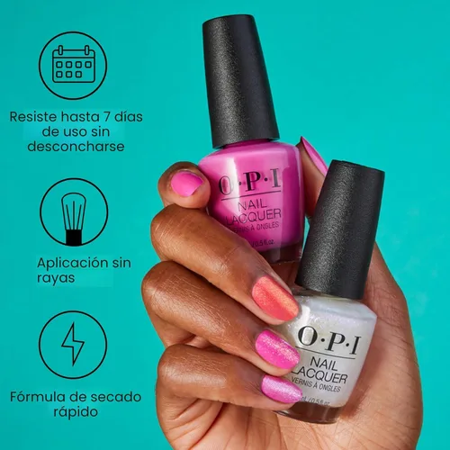 Miniatura 3 de OPI Nail Lacquer Classic Nail Polish Colors Red Shades Crème, Shimmer, and Glitter Chip Resistant Nail-Polish Fast Drying, Streak-free Formula