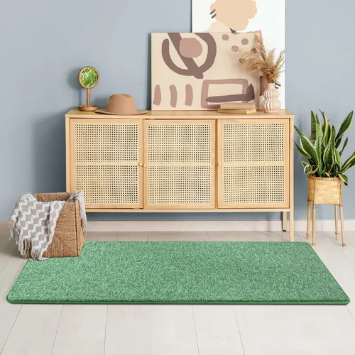 Miniatura 5 de Chicrug Alfombras Modernas de 2x8 Pies para Dormitorio y Sala de Estar, Alfombra de Pasillo de Espuma Viscoelástica de Pelo Bajo para Entrada