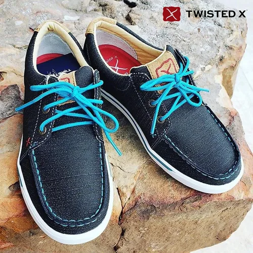 Miniatura 9 de Twisted X Zapatos casuales con puntera tipo mocasín para mujer