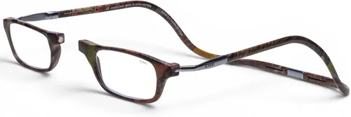 Miniatura 12 de Clic Lentes de lectura magnéticos, lectores ajustables para colgar en el cuello, ajuste seguro con diadema rígida, expandibles originales