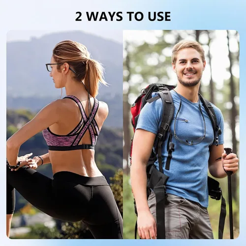 Miniatura 7 de 80Days Correa ajustable para gafas: Retenedor de nylon para gafas y gafas de sol con agarres de silicona, ajuste seguro