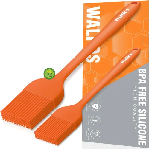 Miniatura 11 de Walfos Juego de 5 cepillos de silicona para repostería, resistentes al calor, perfectos para hornear, parrilla de barbacoa, cocina de cocina, núcleo