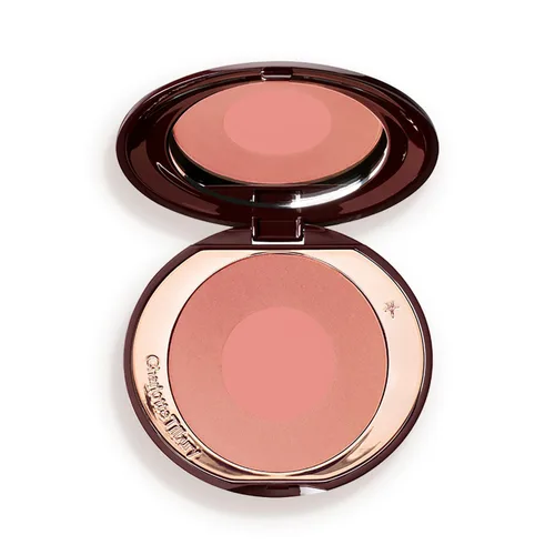 Charlotte Tilbury Rubor en polvo Cheek to Chic - Maquillaje de mejillas de dos tonos con un acabado radiante y luminoso - Color para construir que