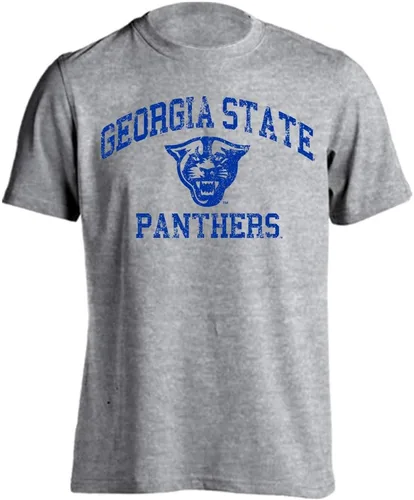 Miniatura 48 de Sport Your Gear NCAA Camiseta de manga corta retro con licencia oficial de aspecto desgastado para el día del juego, camiseta de espíritu deportivo