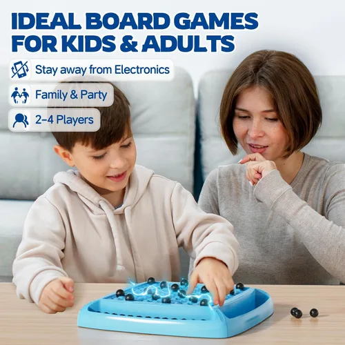 Miniatura 3 de Juego de imán, juegos magnéticos de ajedrez, juegos de mesa para niños de 6 a 8 a 12 años, juegos de ajedrez magnéticos, juegos de mesa familiares