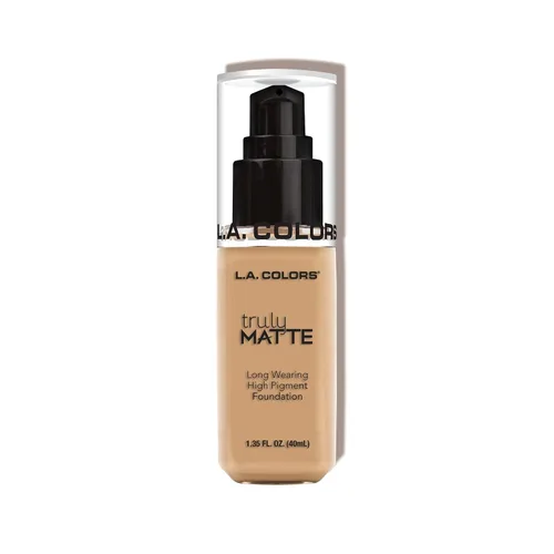 Miniatura 12 de L.A. Colors Base Mate Verdadera, Bronceado Profundo CLM361 (Paquete de 2)
