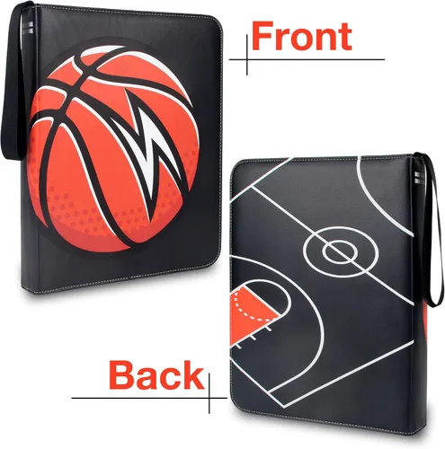 Miniatura 4 de Carpeta de 9 bolsillos TONESPAC 900 para tarjetas de baloncesto, fútbol, tarjetas deportivas, para tarjetas de intercambio, estuche