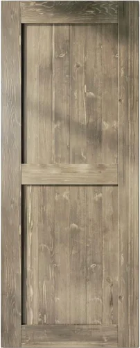 Miniatura 18 de Homacer Puerta de granero de madera maciza de 34 pulgadas de ancho x 84 pulgadas de alto x 1-3/8 pulgadas de profundidad, acabado y sin ensamblar