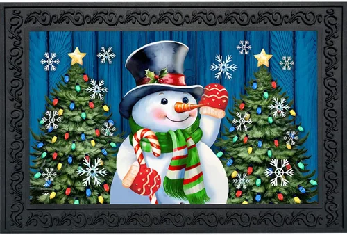 Miniatura 5 de Briarwood Lane Felpudo de humor de gnomos navideños Navidad