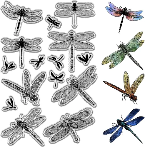 Miniatura 7 de CRASPIRE Sellos transparentes de notas musicales, sellos de goma para instrumentos de piano vintage, fondo reutilizable, sello de silicona