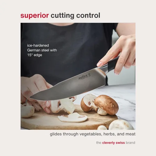 Miniatura 3 de Zyliss Comfort Pro Cuchillo de pelar - Cuchillo de verduras y frutas de espiga completa - Cuchillo de pelar y pelar de acero inoxidable endurecido