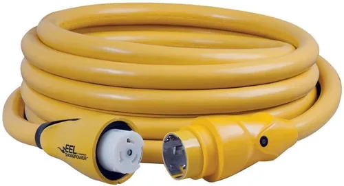 Marinco cs504 – 25 Eel 50 A 125 V/250 V Shore Power cordset – 25 », color amarillo