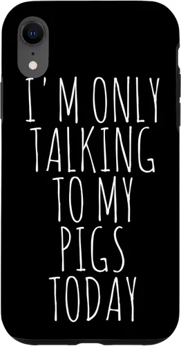 Miniatura 8 de iPhone 14 I'm Only Talking To My Pigs Today Case