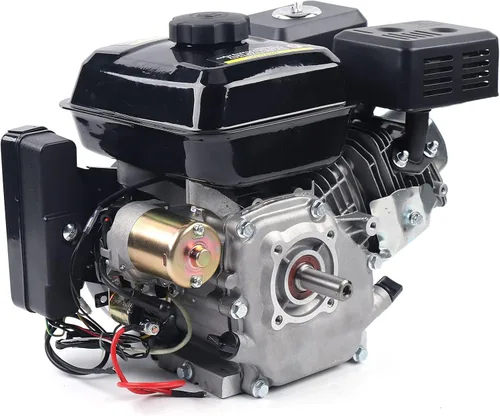 Miniatura 7 de Motor de gas Go Kart de 7.5HP 210CC con arranque eléctrico a gas de 4 tiempos OHV, motor de gasolina de gas, lavadoras a presión de gas, divisores