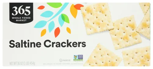 Miniatura 3 de 365 by Whole Foods Market, Galletas saladas tipo Saltine, 16 onzas