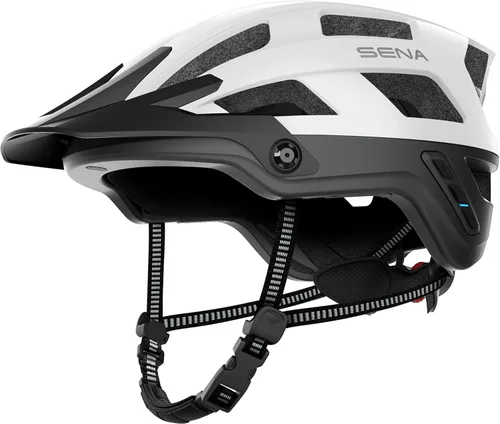 Miniatura 14 de Cascos de bicicleta de montaña Sena M1 / M1 EVO con intercomunicador Bluetooth y de malla de comunicaciones inteligentes Negro mate