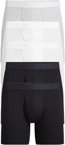 MeUndies Calzoncillos tipo bóxer de algodón elástico para hombre con bragueta - Ropa interior para hombre - Tela exclusiva de Tienda