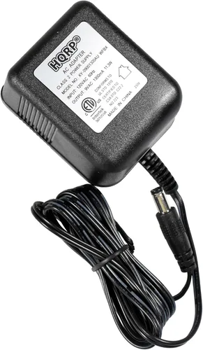 HQRP Adaptador de CA compatible con Digitech PS0913B RP200A RP250 RP255 RP350 RP300A RP355 RPx400 RP1000 RP100A RP150 RP155 VL4 BP200 BP355 Cable