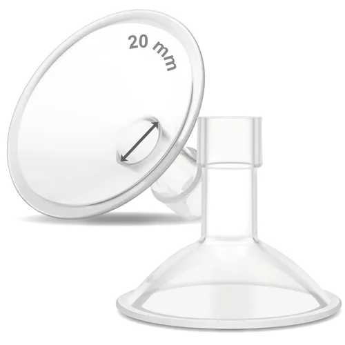 Miniatura 35 de Maymom MyFit - Protector de pecho grande con diseño de dos piezas de 1.102 in para extractores de leche Medela; ideal para brasier manos libres;