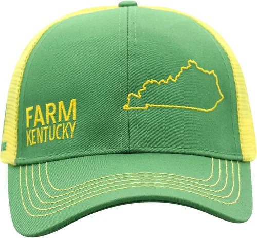 Miniatura 39 de John Deere Gorra de béisbol con logotipo y malla trasera con contraste, para hombre