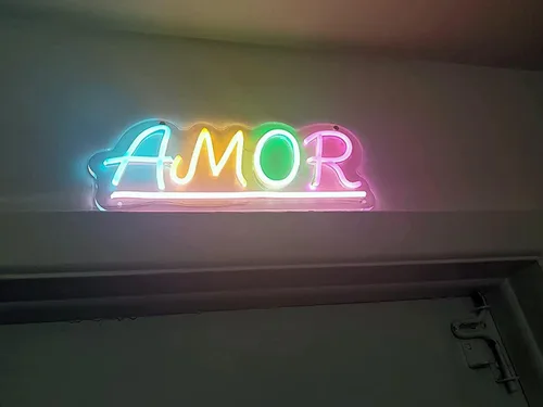 Miniatura 5 de Letrero LED de neón personalizado con nombre, letrero con nombre iluminado para cumpleaños, Navidad, idea de regalo de cumpleaños, Navidad