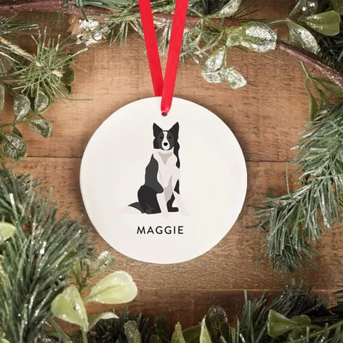 Miniatura 26 de Adorno personalizado para perro, adorno de Navidad personalizado Golden Retriever, regalos personalizados para amantes de las mascotas, regalos