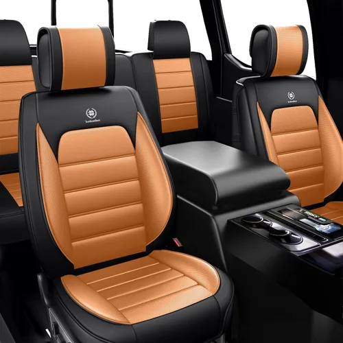 Miniatura 10 de Cubiertas de asiento ILMO para camiones 2009-2026 F150, 2011-2026 F250 F350 XL XLT Super Duty Crew Cab Lariat King Ranch Platinum, protectores