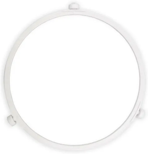 Anillo giratorio de microondas de 7.44 pulgadas/7.4 in, soporte de bandeja de vidrio central para microondas, anillo interior de repuesto para placa