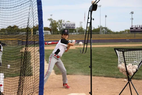 Miniatura 2 de Sistema de Entrenamiento de Lanzamiento Suave Louisville Slugger, Negro