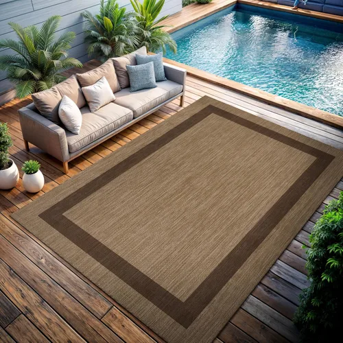 Miniatura 42 de CAMILSON Alfombra para exteriores, alfombras modernas para patios interiores y exteriores, tapetes de cocina y pasillo, alfombra lavable para porche
