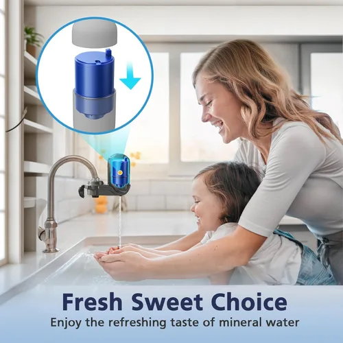 Miniatura 8 de Paquete de 3 filtros de agua de repuesto compatibles con todos los sistemas de filtración de grifo PUR®, PUR®PLUS, filtro de agua para grifo Pur®