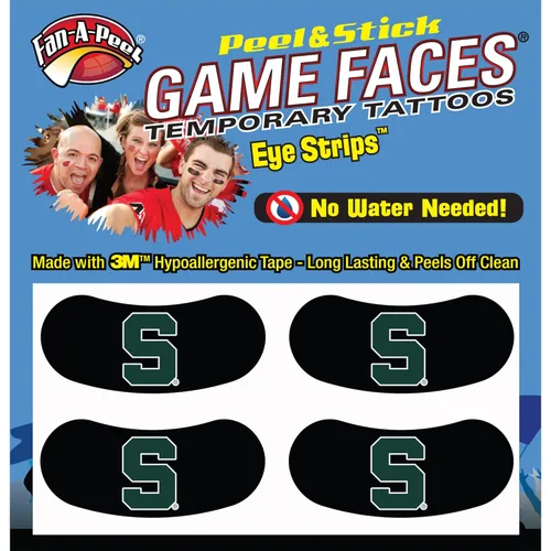 Miniatura 201 de Fan-A-Peel Tatuajes temporales sin agua del estado de Florida, hipoalergénicos, para despegar y pegar, tatuajes temporales impermeables, con Florida