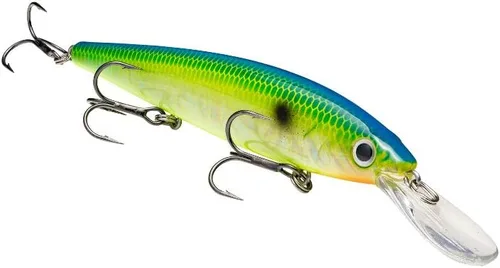 Miniatura 17 de Strike King KVD Jerkbait profundo señuelo de pesca de 3 ganchos, 3/5 onzas, 4.75 pulgadas Sexy Shad