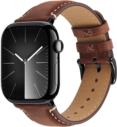 Miniatura 8 de Wristitani Correas de cuero compatibles con correas de Apple Watch de 1.732 in, 1.772 in, 1.811 in, 1.929 in, 1.575 in, 1.614 in, 1.654 in