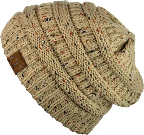 Miniatura 240 de C.C Trendy Warm Chunky Soft Stretch Cable Knit Beanie