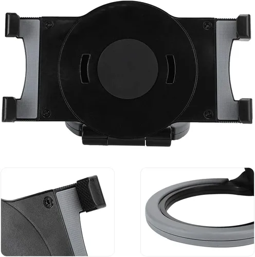 SUNGOOYUE Soporte de escritorio para tableta, soporte giratorio de 360 grados, soporte universal de 7 a 10 pulgadas, construcción de ABS y silicona,