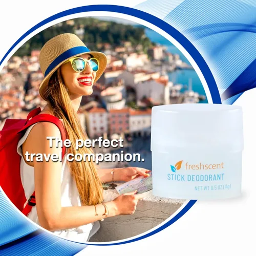 Miniatura 5 de Freshscent - Desodorante en barra de 0.5 onzas (paquete de 144), tamaño de viaje, sin alcohol, fragancia ligera, empaquetado a granel y perfecto