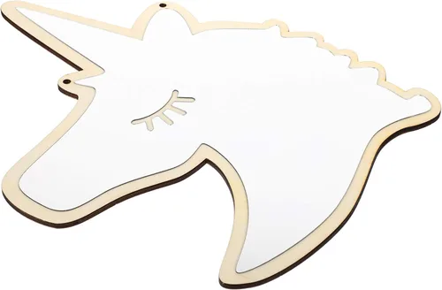 Miniatura 2 de BESPORTBLE Pegatinas para habitación de niños y niñas, espejo acrílico, decoración de habitación, espejo de pared fácil de instalar