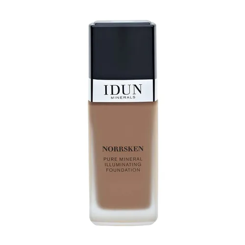 Miniatura 21 de IDUN Minerals Base líquida Norrsken – Cobertura suave y sedosa – Acabado luminoso y húmedo para piel seca y opaca – Maquillaje vegano y resistente