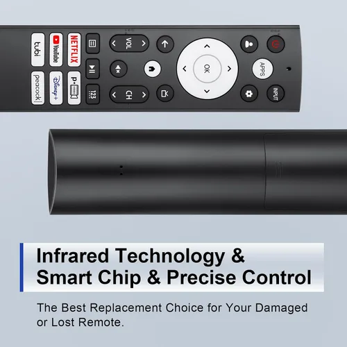 Miniatura 5 de Mando a distancia de repuesto para Hisense Smart Google TV, para Hisense UHD 4K ULED Google TVs