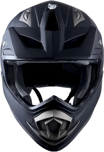 Miniatura 5 de 1Storm Casco de motocross para adultos, todoterreno, MX, BMX, ATV, motocross, mecánico, HGXP14B, fibra de carbono, negro, HGXP14B Negro mate